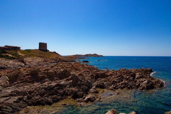 Castro Marim village, castle, salt fields